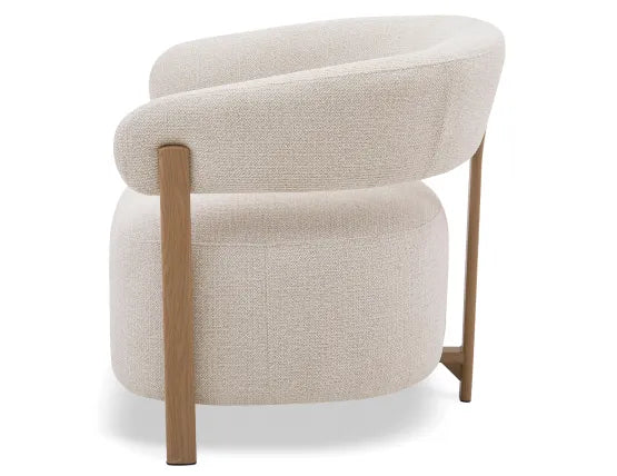 Nodus Lounge Chair - Oak - Grey