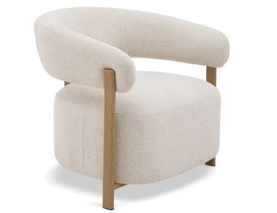Nodus Lounge Chair - Oak - Grey