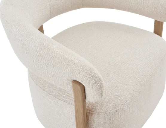 Nodus Lounge Chair - Oak - Grey