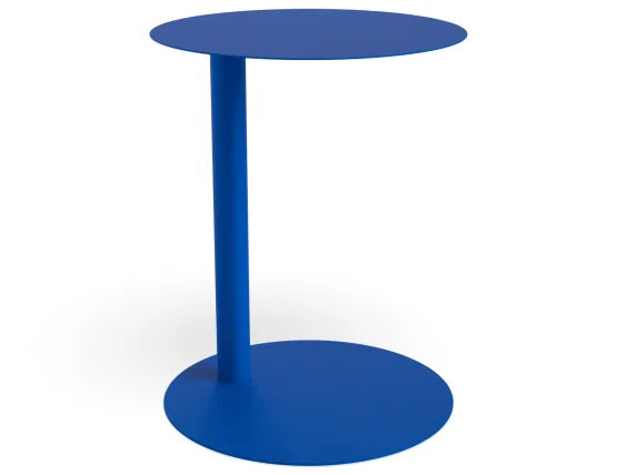 Nook Side Table - Cobalt Blue, Wood, 40cm W