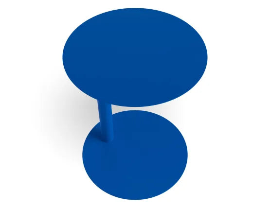 Nook Side Table - Cobalt Blue, Wood, 40cm W