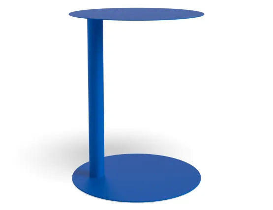 Nook Side Table - Cobalt Blue, Wood, 40cm W