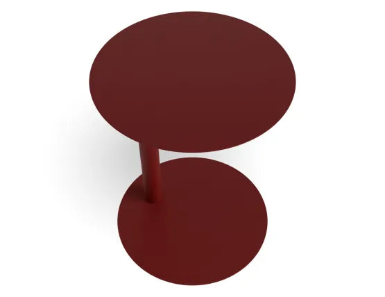 Nook Side Table - Berry Blush, Wood, 40cm W