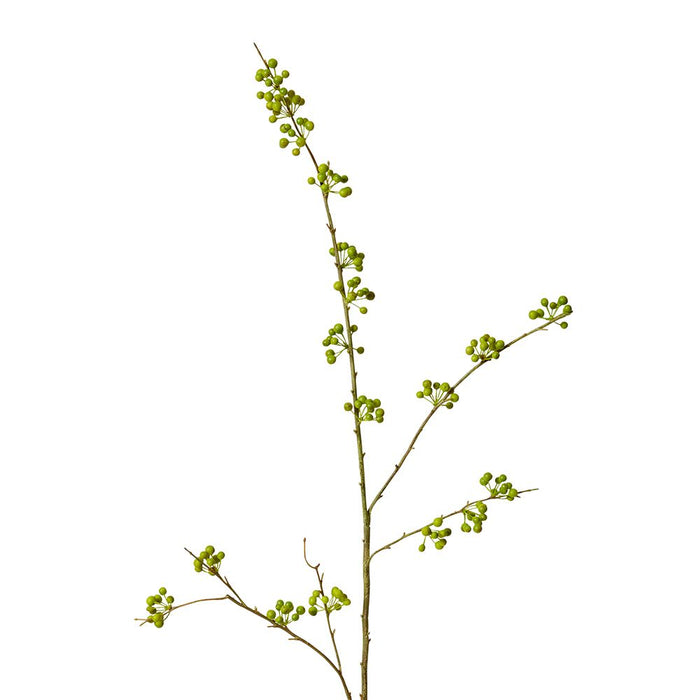Berry Spray Pack of 12 - Green, 103cm (H)