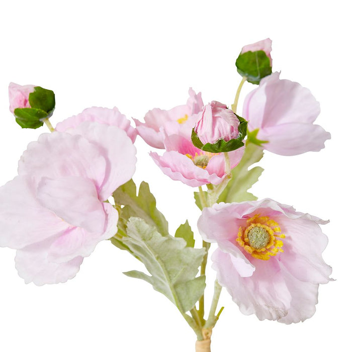 Poppy Bundle (RT) Pack of 12 - Pink, 35cm (H)