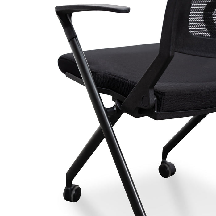 COC2346-SN Office Visitor Chair - Black