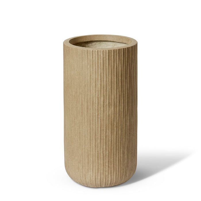 Tenesha Tall Fibrestone Plante - Brown