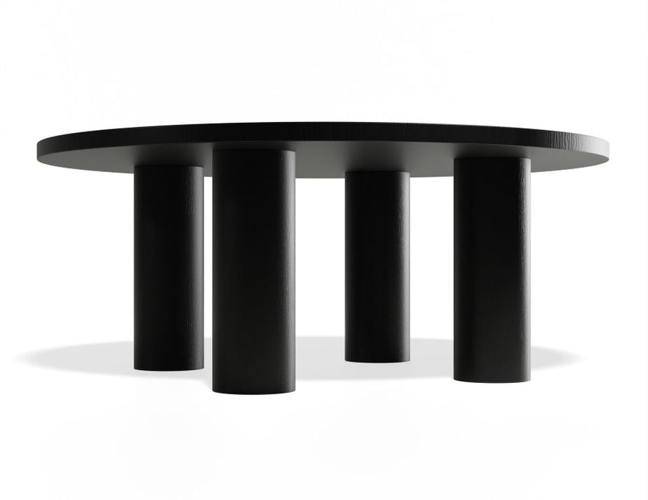 Orbix Round Coffee Table - Black