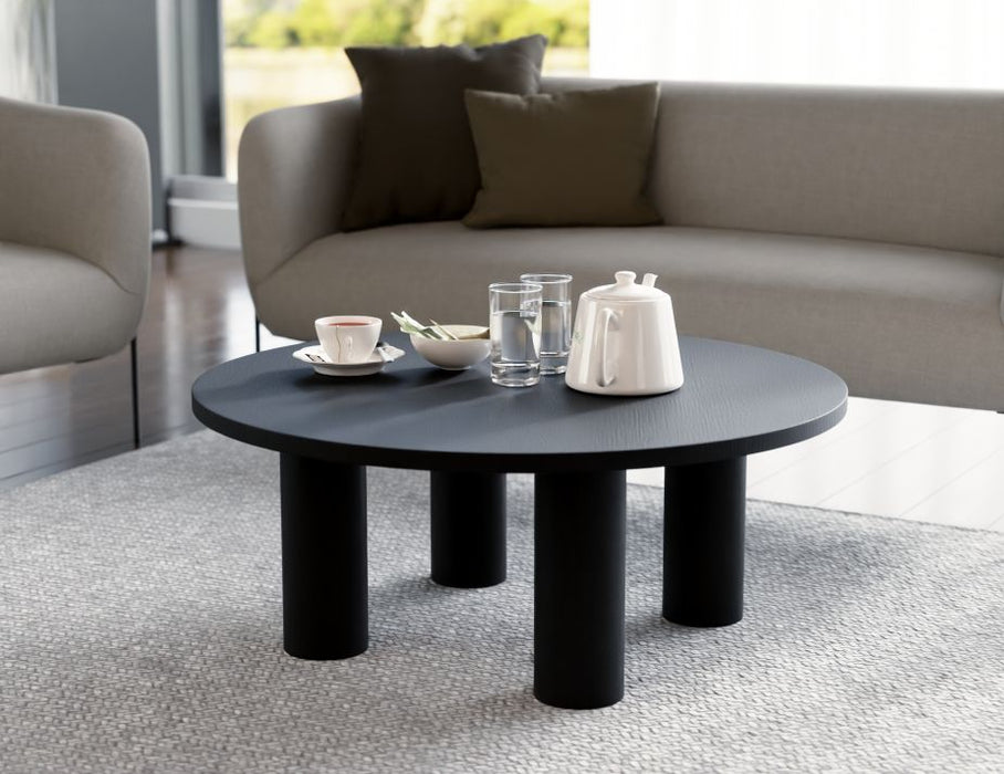 Orbix Round Coffee Table - Black