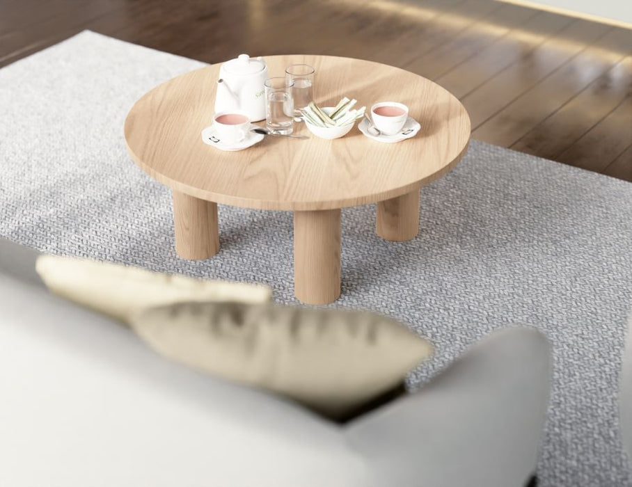 Orbix Round Coffee Table - Natural