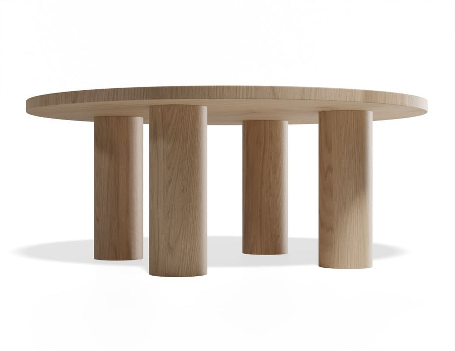 Orbix Round Coffee Table - Natural