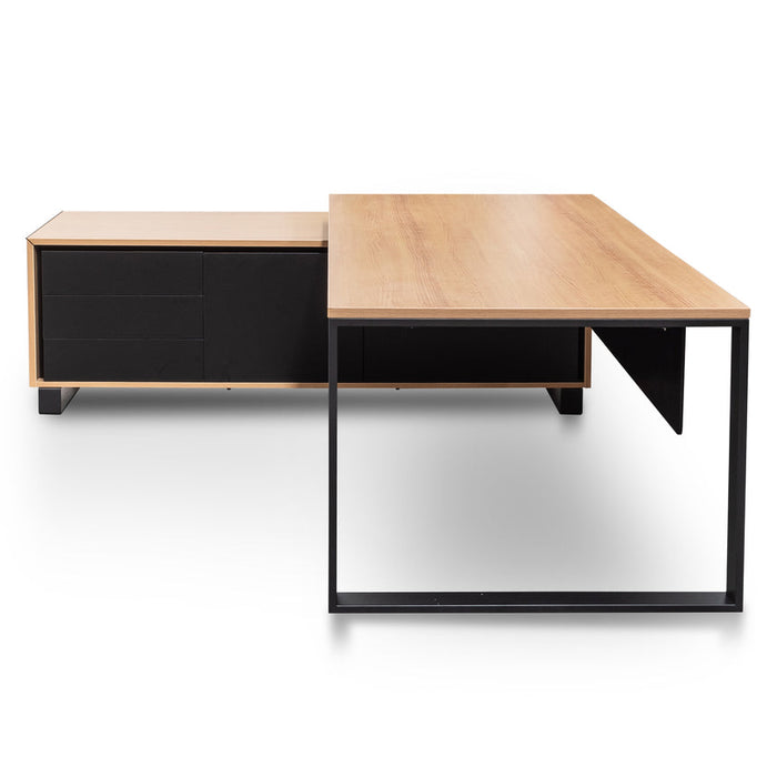 Calibre Furniture Janell 2.3m Office Desk - Natural