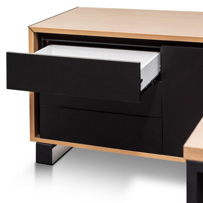 Calibre Furniture Janell 2.3m Office Desk - Natural