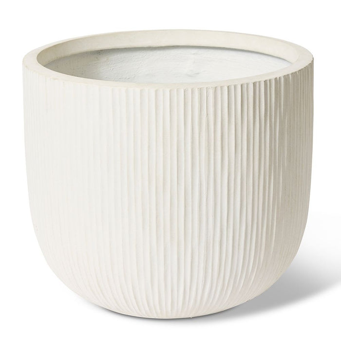 Tenesha Fibrestone Planter S3 - Beige