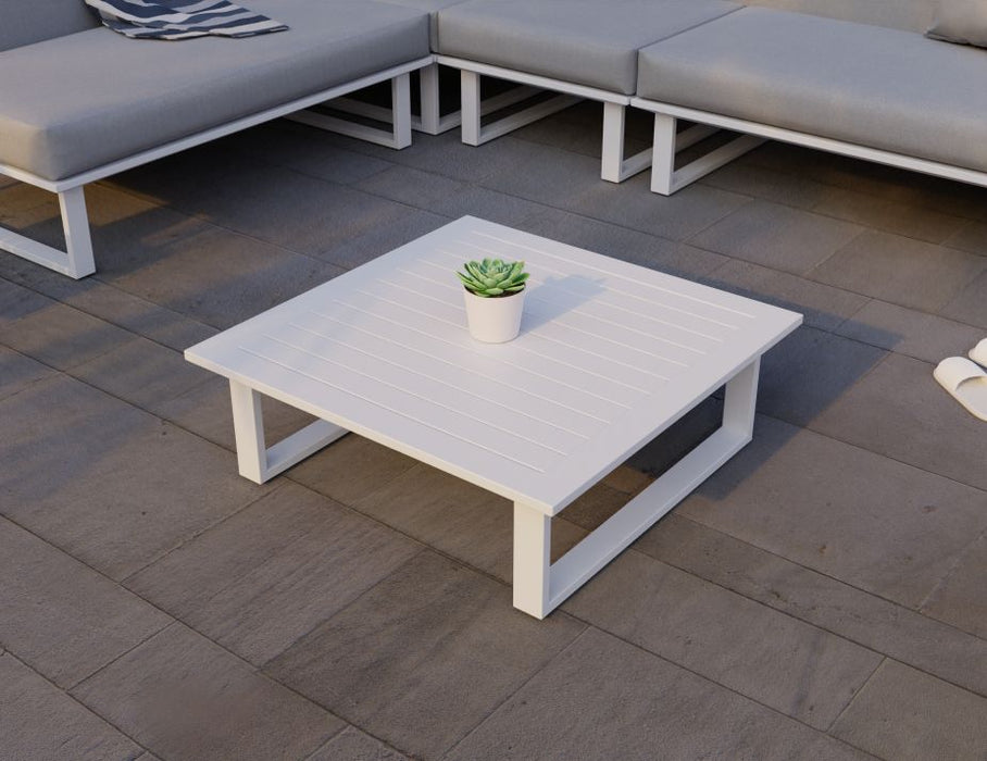 Vivara Outdoor Coffee Table 85x85cm - White