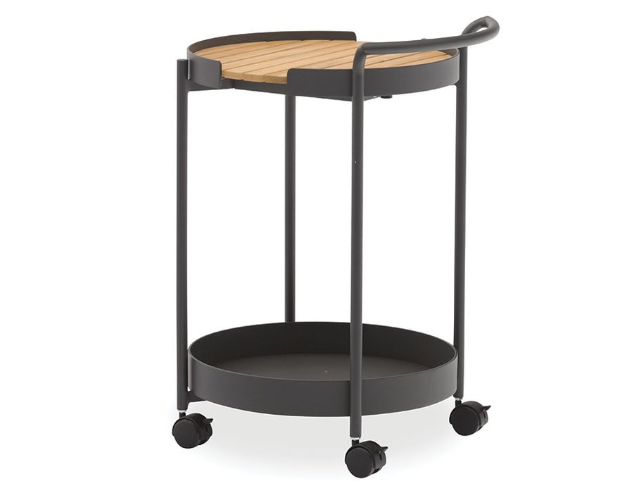 Fino Outdoor Bar Cart - Charcoal