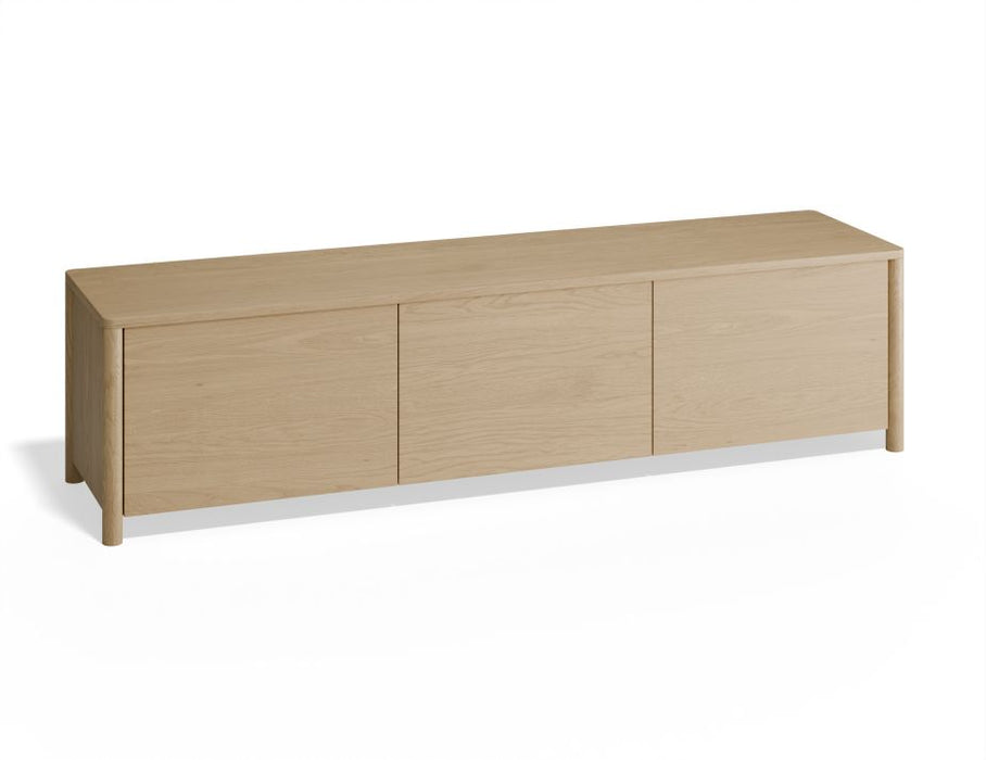 Nordica TV Unit - Solid Oak - 180cm