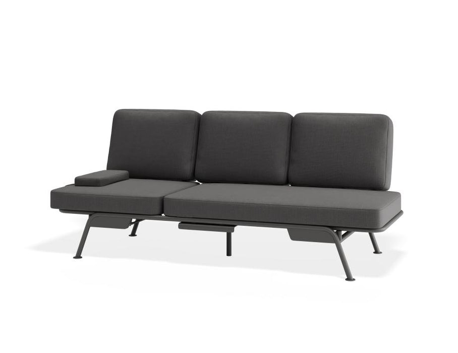 Arla Outdoor Sofa - Charcoal - Outdoor