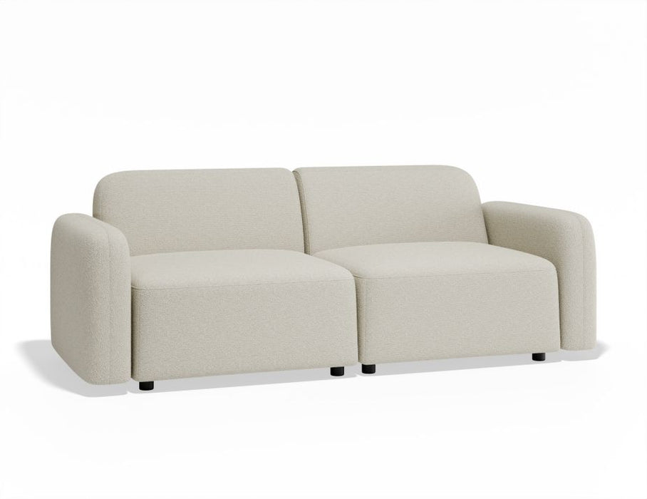 Atticus Modular Sofa - 2 Seater - Ivory Cream Fabric