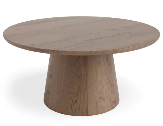 Circa Coffee Table - Round - Autumn Walnut - 85cm