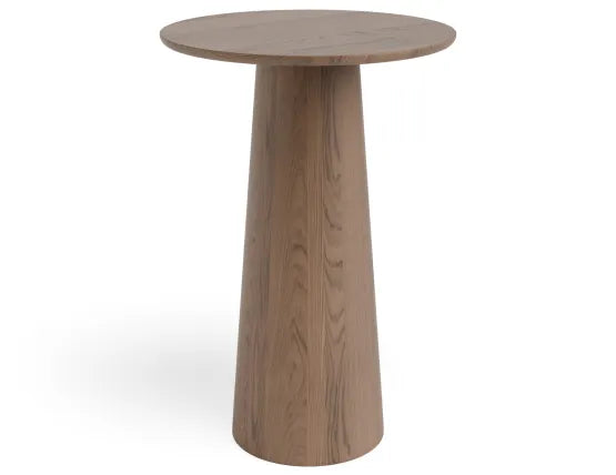 Circa High Bar Table - Round - Autumn Walnut - 70cm