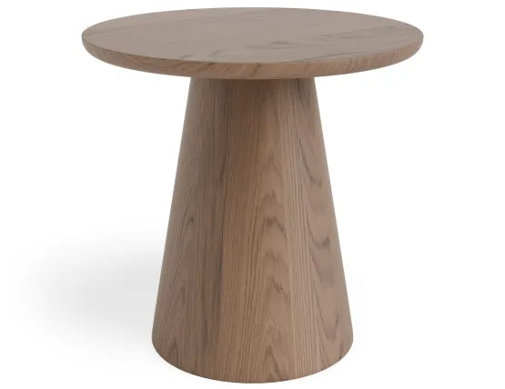 Circa Side Table - Round - Autumn Walnut - 50cm