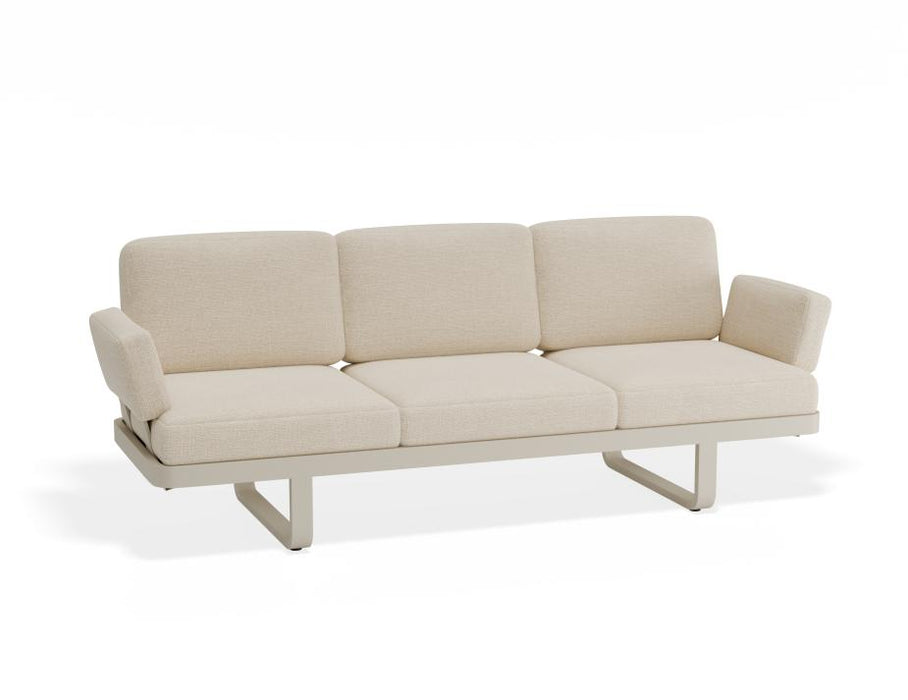 Delmar Config A - Outdoor - Latte - Husk Cushions
