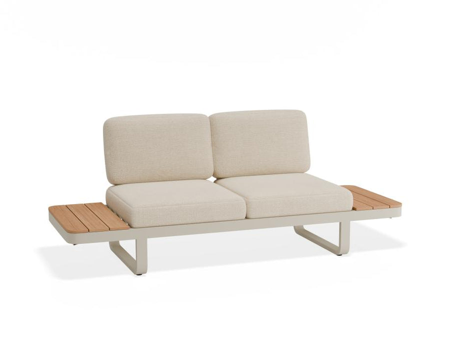 Delmar Config B - Outdoor - Latte - Husk Cushions