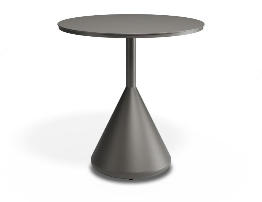 Kora Cafe Table 71cm Dia - Outdoor - Charcoal