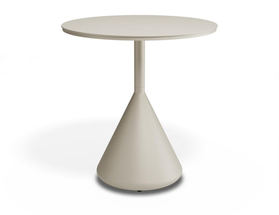 Kora Cafe Table 71cm Dia - Outdoor - Latte