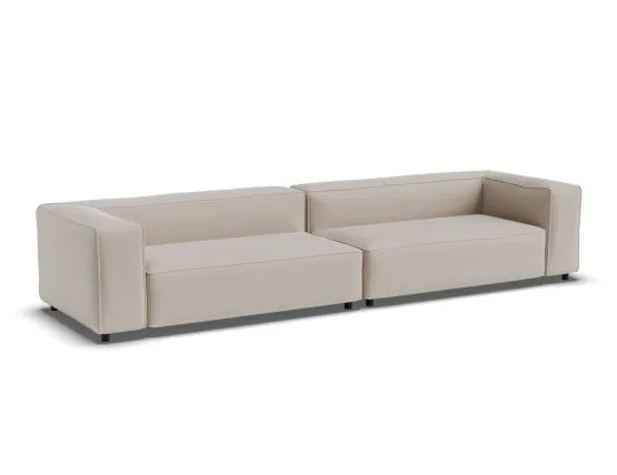 Nolia Modular Sofa - 4 Seater - Beige, 104cm W