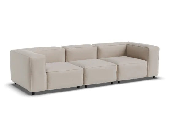 Nolia Modular Sofa - 3 Seater - Beige, 104cm W
