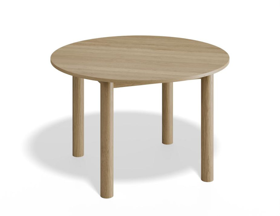 Nordica Round Dining Table - Solid Oak - 120cm