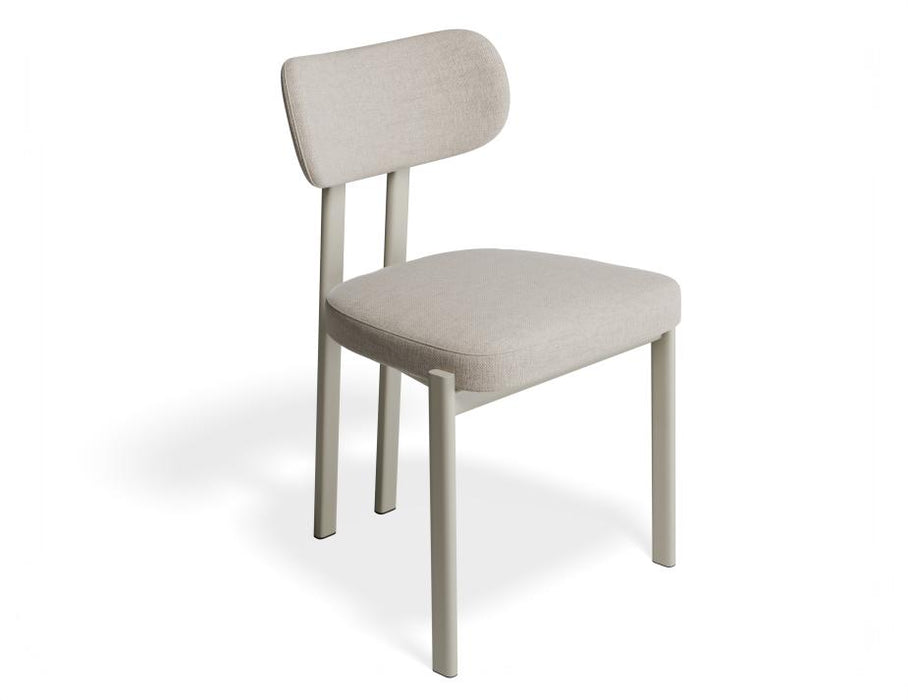 Nova Dining Chair - Dove Legs - Shell Fabric