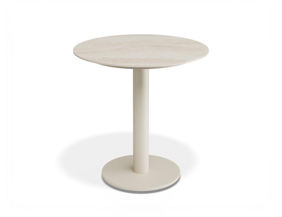 Loma Side Table Latte - Outdoor - Dune Ceramic Top