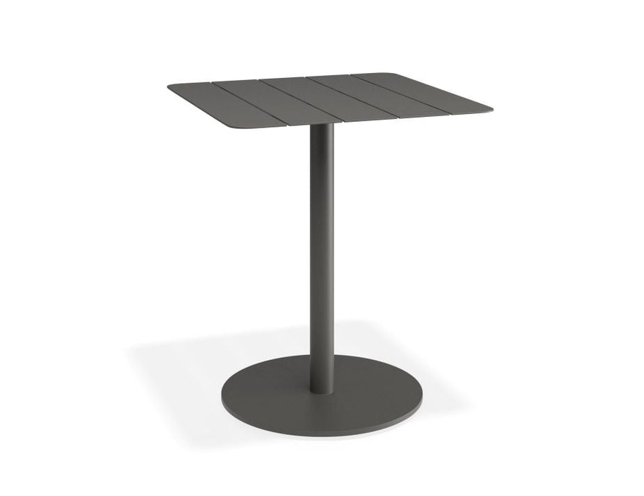 Roku Cafe Table - Outdoor - Charcoal - 75 x 75cm Table Top