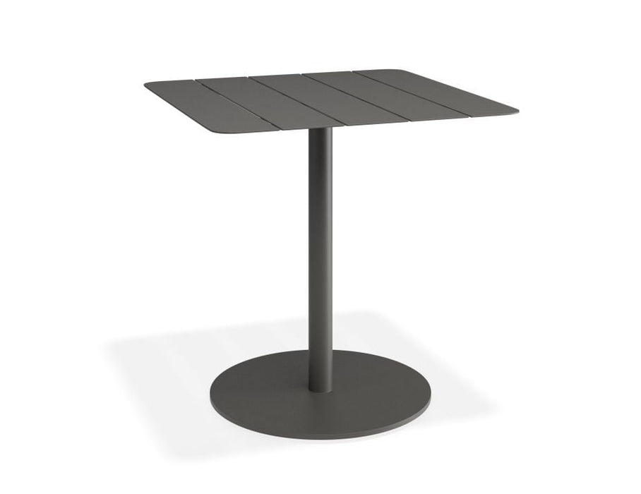 Roku Cafe Table - Outdoor - Charcoal - 75 x 75cm Table Top