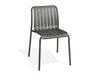 Roku Outdoor Dining Chair - Matt Charcoal