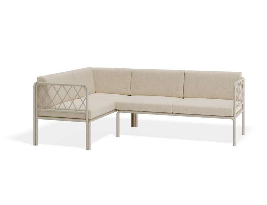 Seville Config A Corner Sofa - Latte - Outdoor