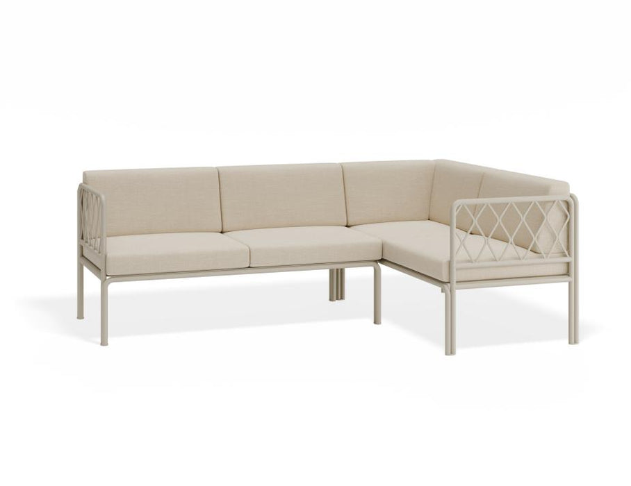 Seville Config B Corner Sofa - Latte - Outdoor