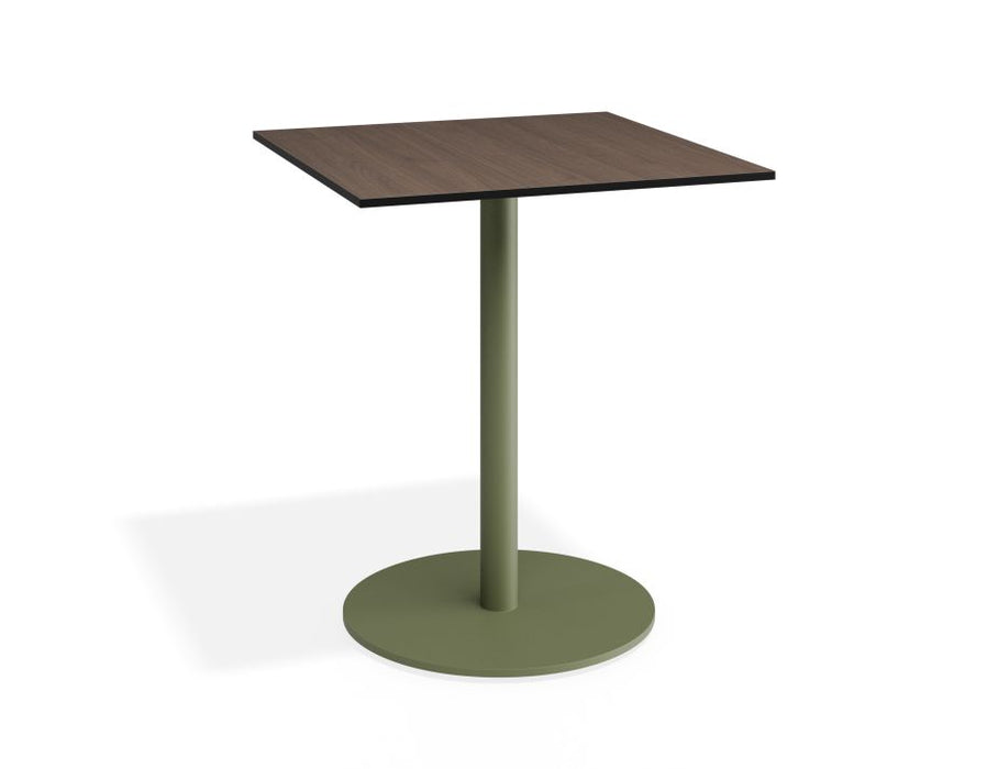 Roku Solara Compact Laminate Cafe Table - Outdoor - Eucalyptus Green - 65x65 Top