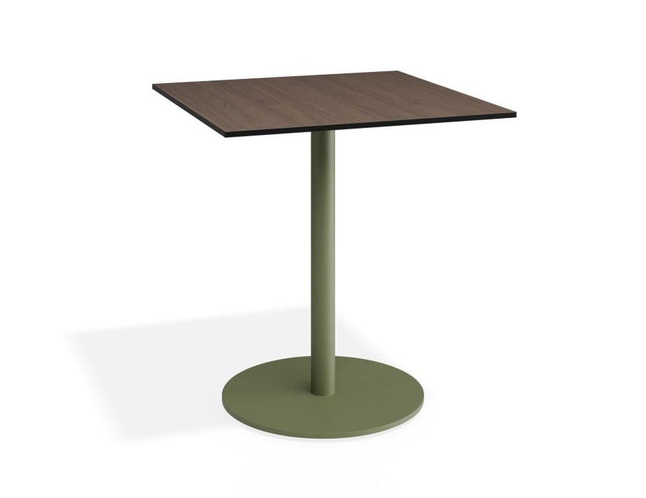 Roku Solara Compact Laminate Cafe Table - Outdoor - Eucalyptus Green - 80 Dia