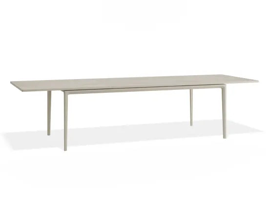 Arken Table - Outdoor - Extendable - Latte - Dune Ceramic Top, 320cm W