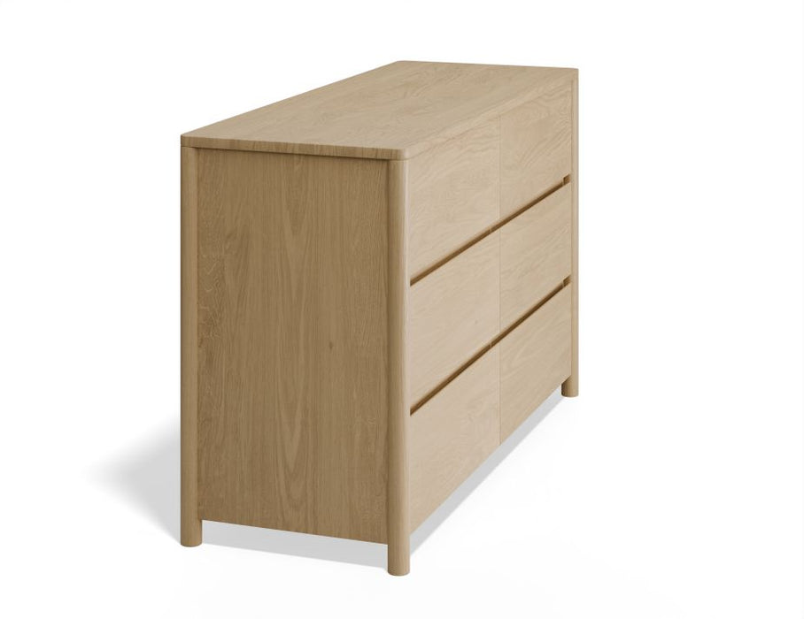 Nordica Chest of Drawers - Solid Oak - 120cm