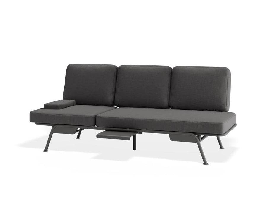 Arla Outdoor Sofa - Charcoal - Outdoor