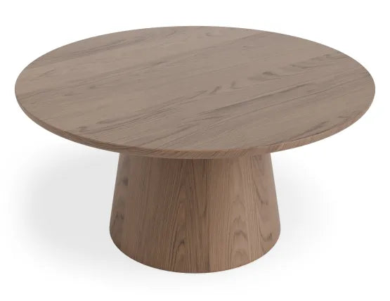 Circa Coffee Table - Round - Autumn Walnut - 85cm