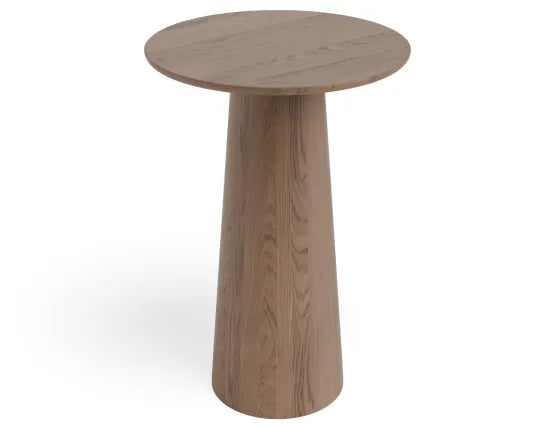 Circa High Bar Table - Round - Autumn Walnut - 70cm