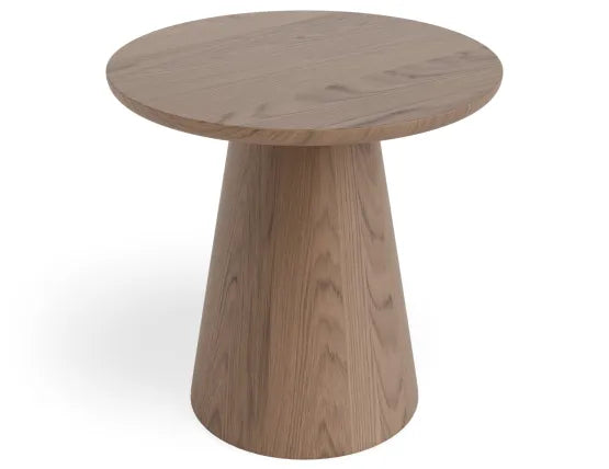 Circa Side Table - Round - Autumn Walnut - 50cm