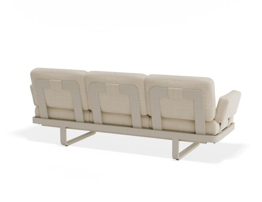 Delmar Config A - Outdoor - Latte - Husk Cushions