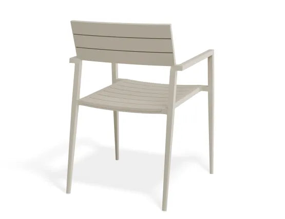 Halki Chair - Outdoor - Latte, Aluminium